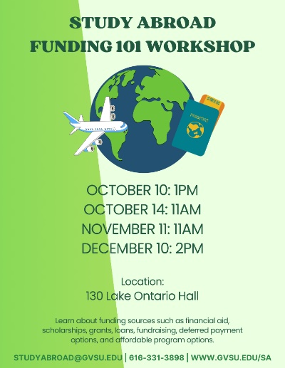 Study Abroad Funding 101 Workshop